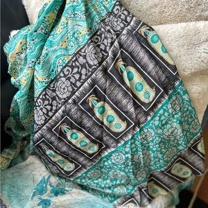 Jackpot Silk Wrap Skirt